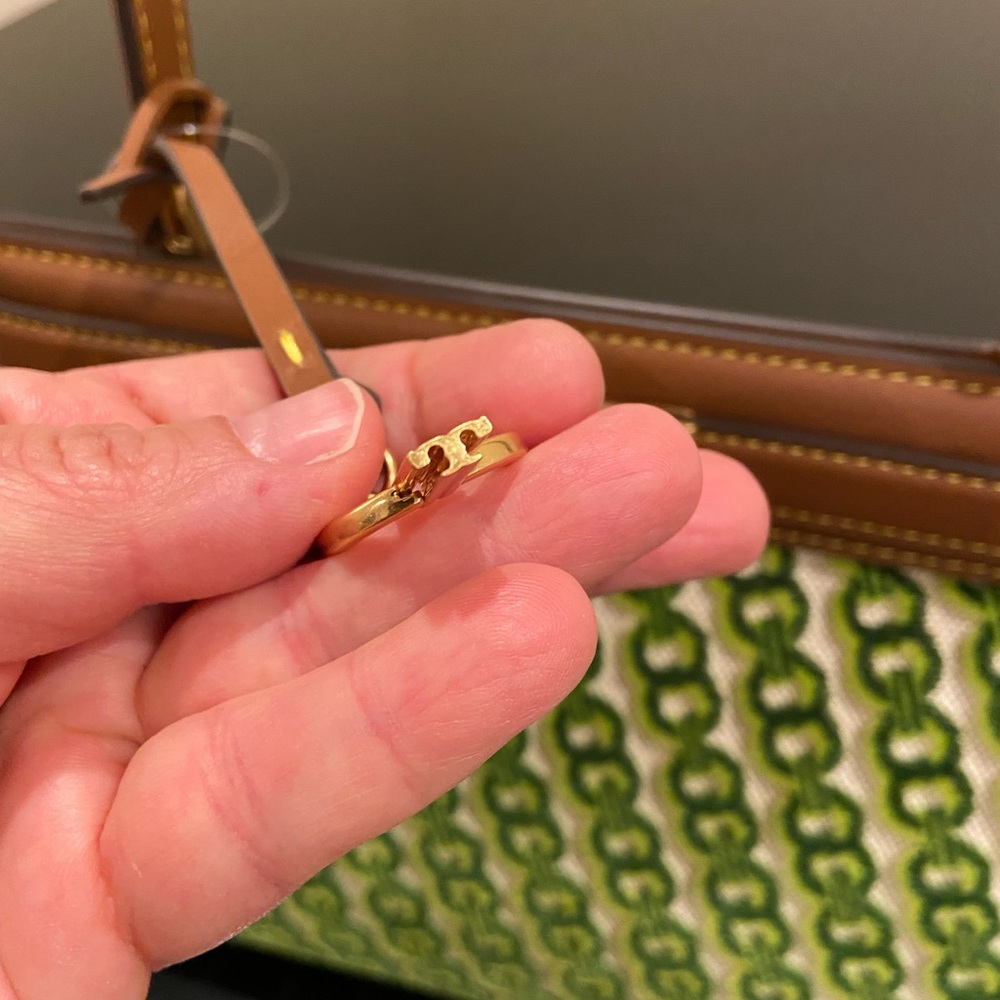 Tory Burch NWT luxury RARE Authentic Lee Radziwill Fil Coupe Small Satchel/bag - Picture 17 of 17